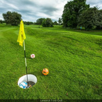 Rdeča dvorana - footgolf
